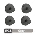New Suction Cup Hooks Stainless Steel Waterproof Bathroom Shower Wall Mount Punch-free Reusable Strong Adsorption Hook Holders