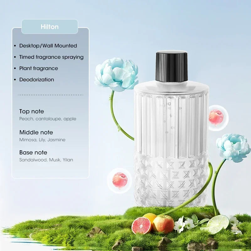 Mini Essential Oil Diffuser 5-Speed Air Humidifier Large Mist Freshener for Home and For Car Aromatherapy