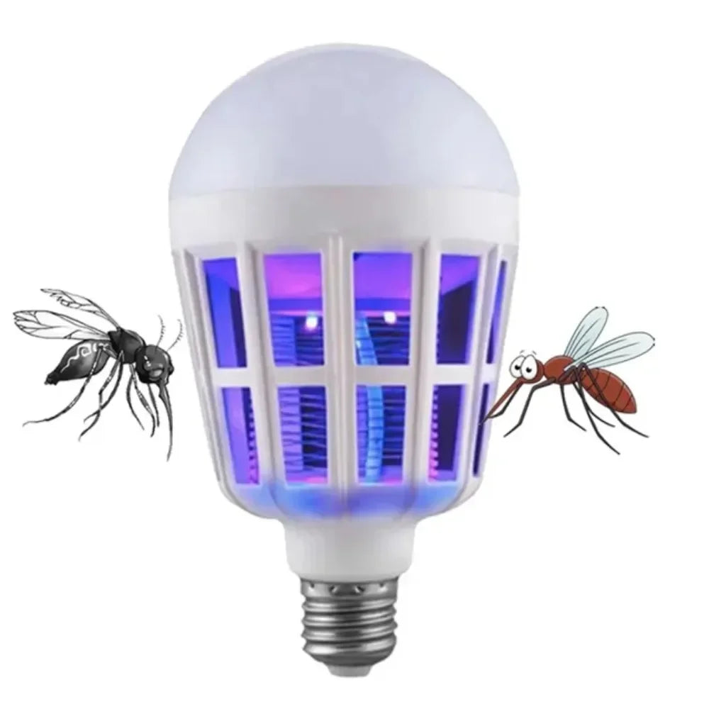 JOYINLED 1/2PCS Mosquito Trap E27 Lamp Perfect for Mosquitoes/Moths/Flies,Pest Control,Apartment Essentials,Household Gadgets